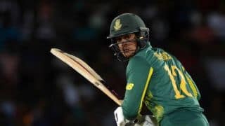 Sri Lanka vs South Africa: Quinton de Kock to lead South Africa in Faf du Plessis' absence